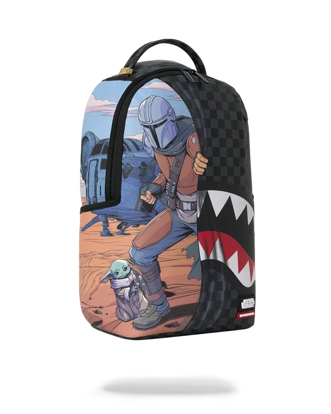 STAR WARS MANDO GROGU GET TO THE SHIP Sırt Çantası