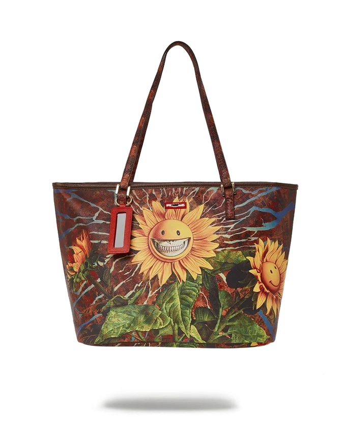 SUNFLOWER GRIN RON ENGLISH İŞBİRLİĞİ Tote Çantası