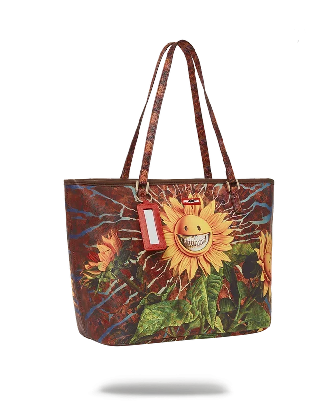 SUNFLOWER GRIN RON ENGLISH İŞBİRLİĞİ Tote Çantası