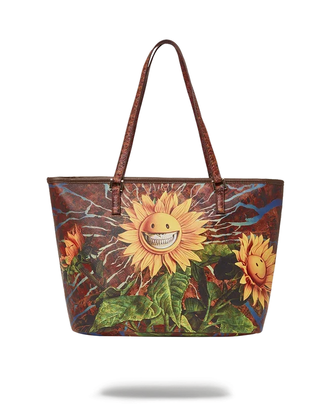 SUNFLOWER GRIN RON ENGLISH İŞBİRLİĞİ Tote Çantası