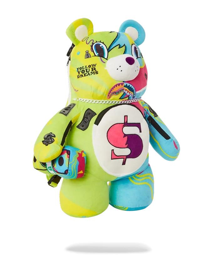 SUPER WEIRD MONEYBEAR TEDDYBEAR Sırt Çantası