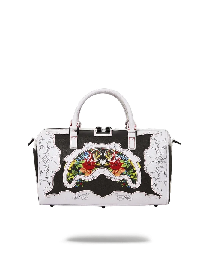 THE FLORAL CUT MINI SILINDİR ÇANTA