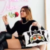 THE FLORAL CUT MINI SILINDİR ÇANTA
