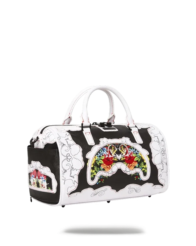 THE FLORAL CUT MINI SILINDİR ÇANTA