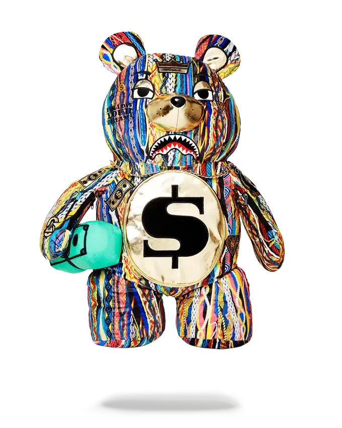 THE GOLDEN AGE MONEYBEAR TEDDYBEAR Sırt Çantası