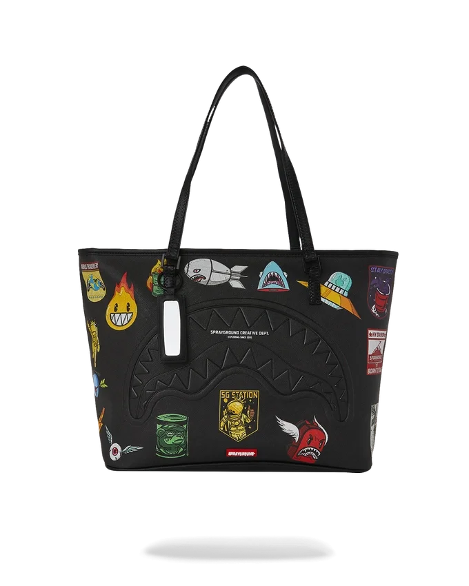 THE JOURNEY BEGINS TOTE Çantalar