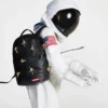 THE LOST IN SPACE Sırt Çantaları (10 ADET 3D ALTIN METAL ASTRONOT)