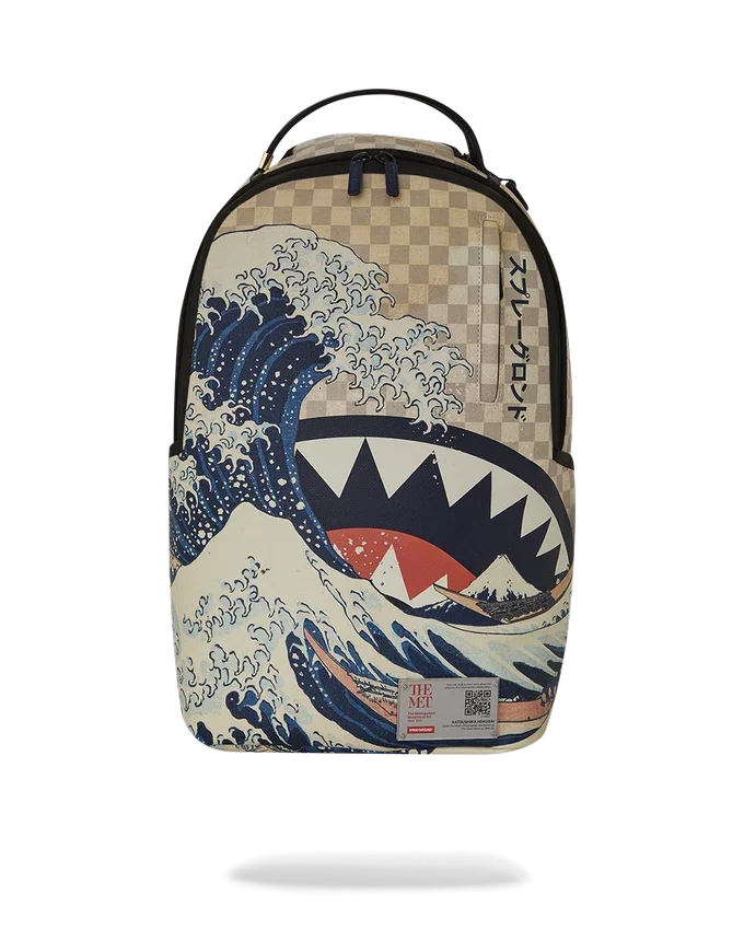 THE MET HOKUSAI BÜYÜK DALGA Sırt Çantası
