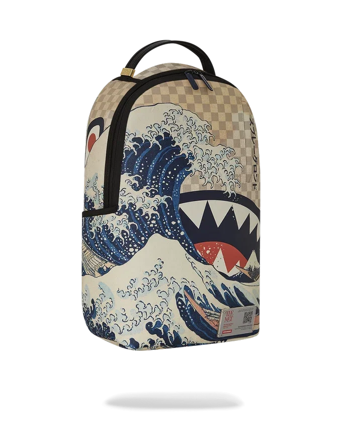 THE MET HOKUSAI BÜYÜK DALGA Sırt Çantası
