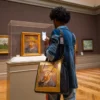 THE MET VAN GOGH ÇERÇEVELİ OTOPORTRE TOTE ÇANTASI