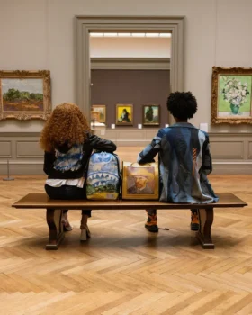 THE MET VAN GOGH SELİV AĞAÇLI BUĞDAY TARLASI Sırt Çantaları