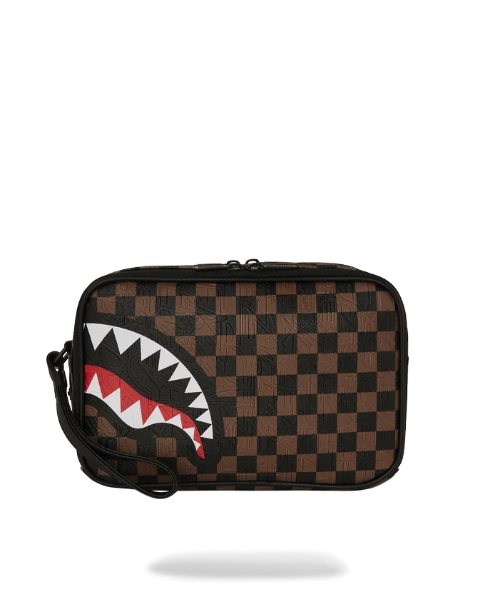 THE PRIVATE JET SHARK CLUB MAKYAJ ÇANTASI BRICK