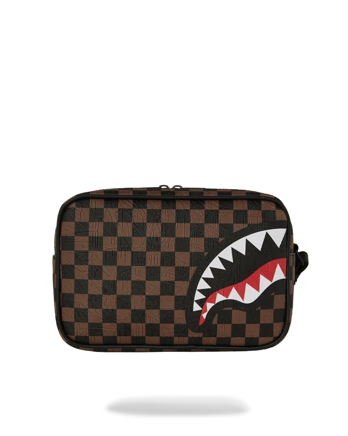 THE PRIVATE JET SHARK CLUB MAKYAJ ÇANTASI BRICK