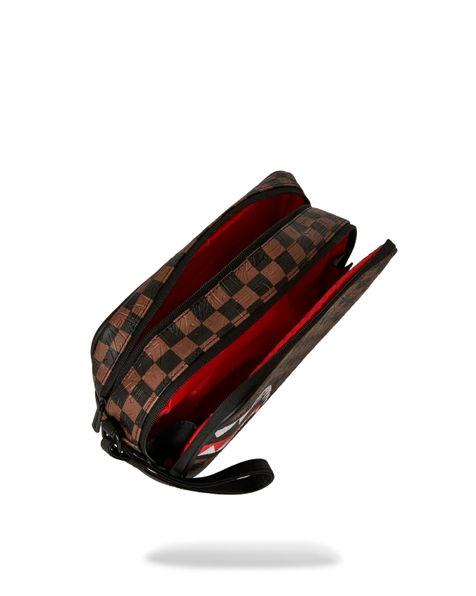 THE PRIVATE JET SHARK CLUB MAKYAJ ÇANTASI BRICK