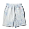 TIE DYE ÖRGÜ ŞORT (MAVİ)