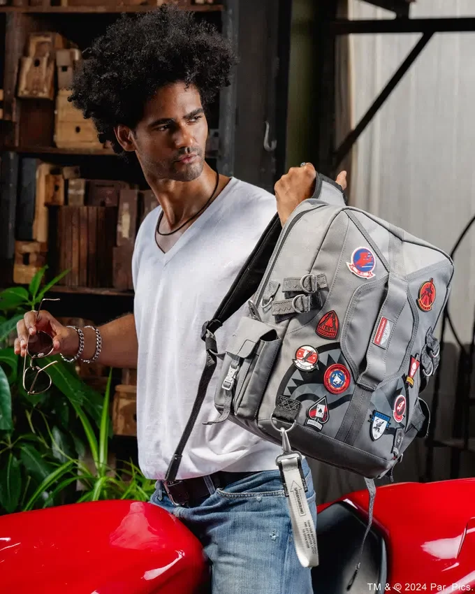 TOP GUN UÇUŞ EKİBİ RESMİ İŞBİRLİĞİ PİLOT Sırt Çantası