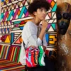 TRIPPY TAFFY BÜYÜK Çapraz Askılı Çantası