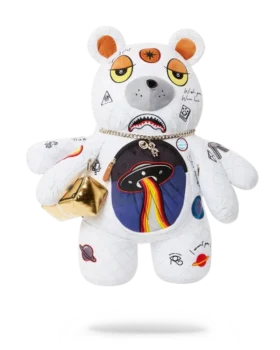UFO SPACED OUT MONEYBEAR TEDDYBEAR Sırt Çantası