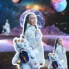 UFO SPACED OUT MONEYBEAR TEDDYBEAR Sırt Çantası