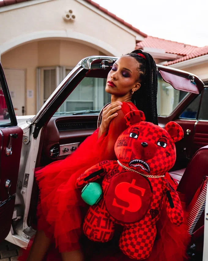 VENI VIDI VICI MONEYBEAR TEDDYBEAR Sırt Çantası
