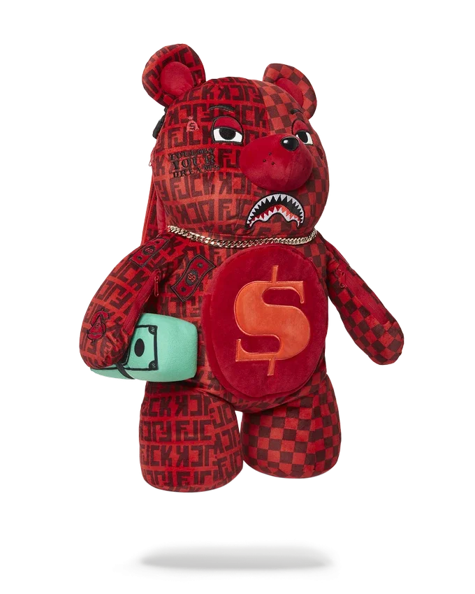 VENI VIDI VICI MONEYBEAR TEDDYBEAR Sırt Çantası