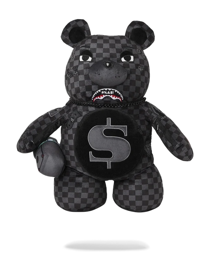 WHAT THE BEEP' SHARK MONEYBEAR TEDDYBEAR Sırt Çantası