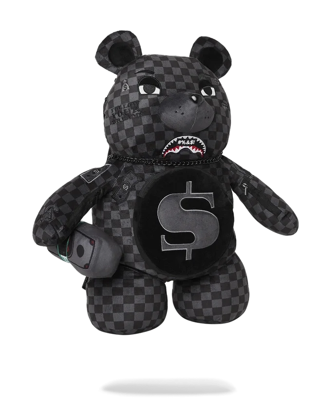 WHAT THE BEEP' SHARK MONEYBEAR TEDDYBEAR Sırt Çantası