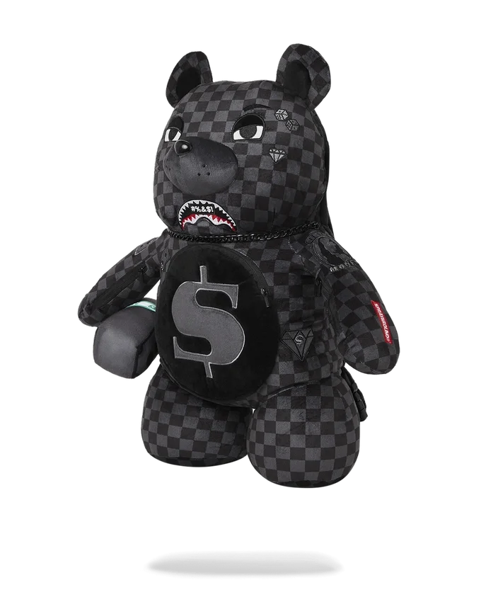 WHAT THE BEEP' SHARK MONEYBEAR TEDDYBEAR Sırt Çantası