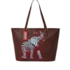 ZEBRA ELEPHANT RON ENGLISH İŞBİRLİĞİ Tote Çantalar